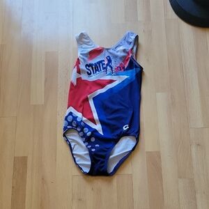 Champion Kids Leotard - Red, White, Blue
